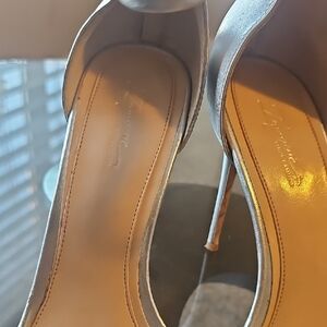 Elegant Silver High Heels